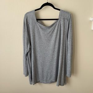 Loft Plus Soft Tee with Square Neck